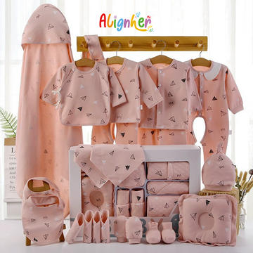 Newborn Baby Gift Set 20-Piece Essentials | Infant Clothing, Blanket, Bibs, Mittens & Accessories