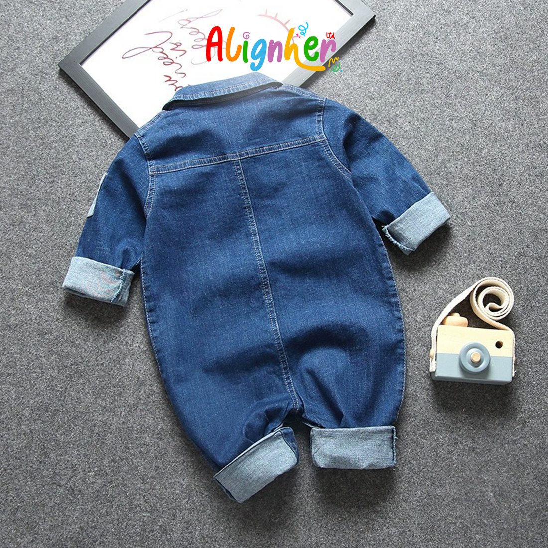 Classic Denim Shirt for Kids – Long Sleeve Casual Button Down